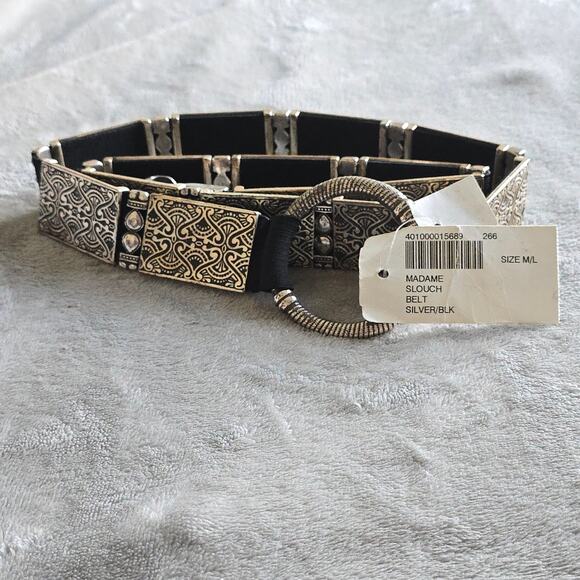 Chicos Womens Belt Buckle New With Tags Medium/Large - Picture 1 of 5